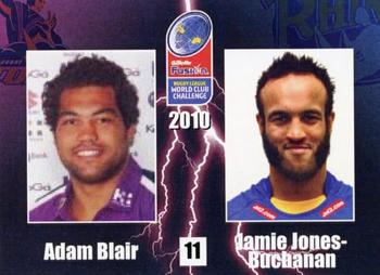 2010 Gillette World Cup Challenge #11 Adam Blair / Jamie Jones-Buchanan Front